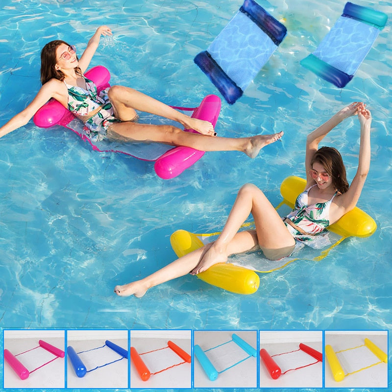 AquaRelax Wasser-Hängematte | Entspanne stilvoll und bequem auf dem Wasser! 1+1 Gratis
