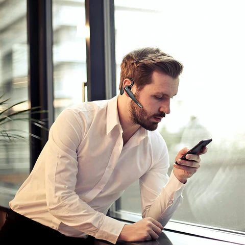 Trucker Dual Mic Wireless Bluetooth 5.1 Noise Cancelling Headset/Ohrhörer