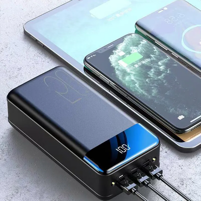 MegaPower 50000 mAh Powerbank – Unbegrenztes Laden, Immer Verbunden