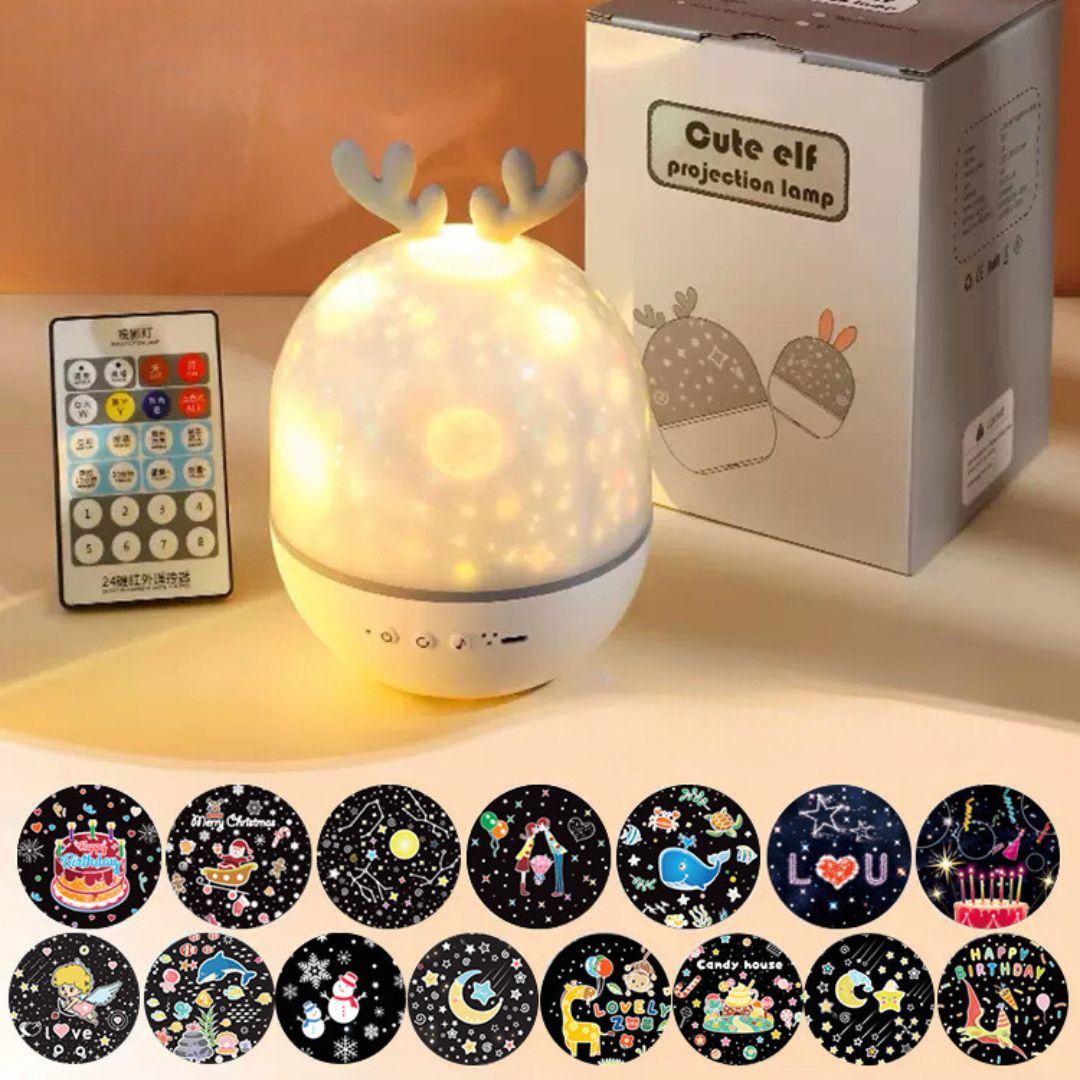 Magische Kinderlampe Sternenprojektor für das Schlafzimmer