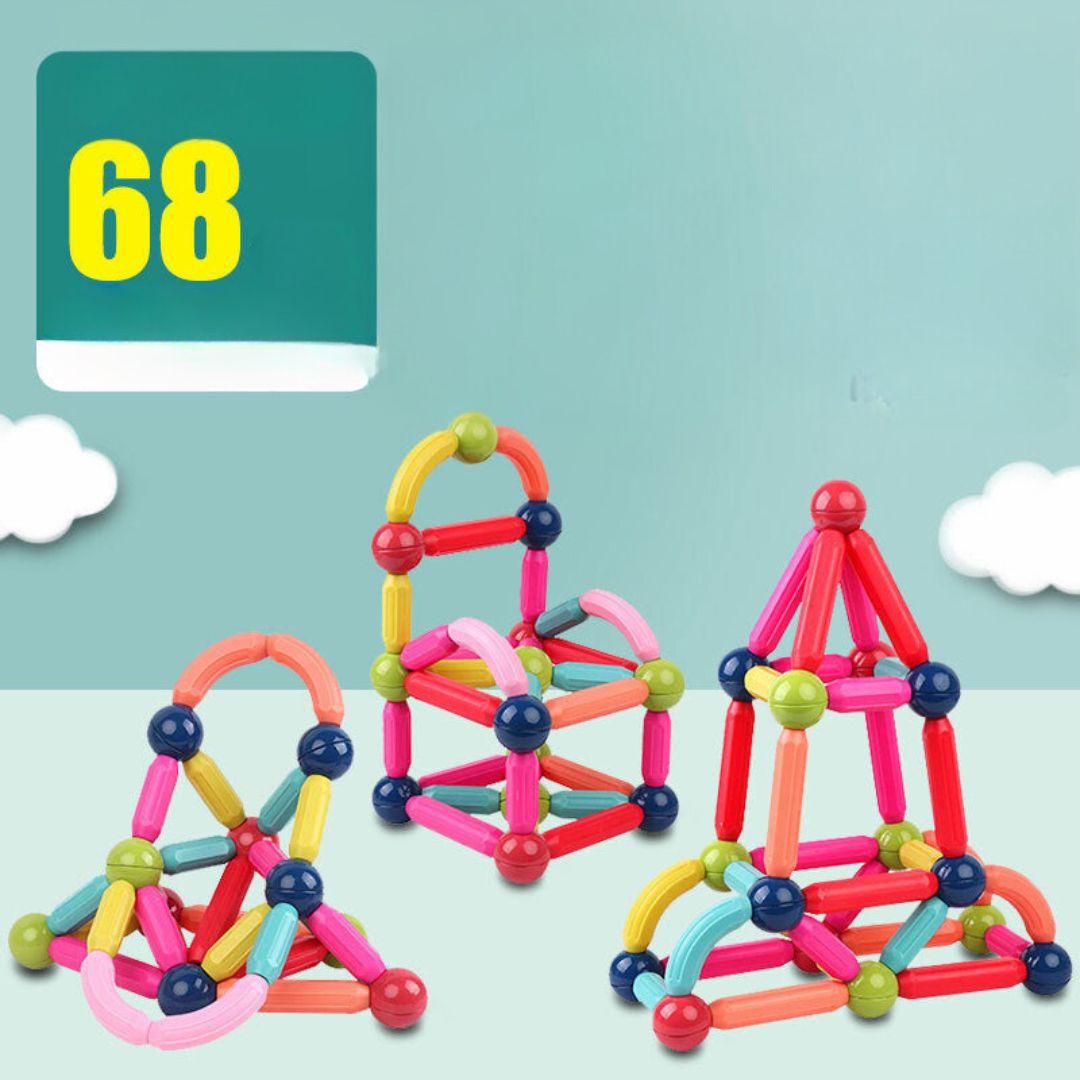 Magnetische Bausteine Kreatives Spielset