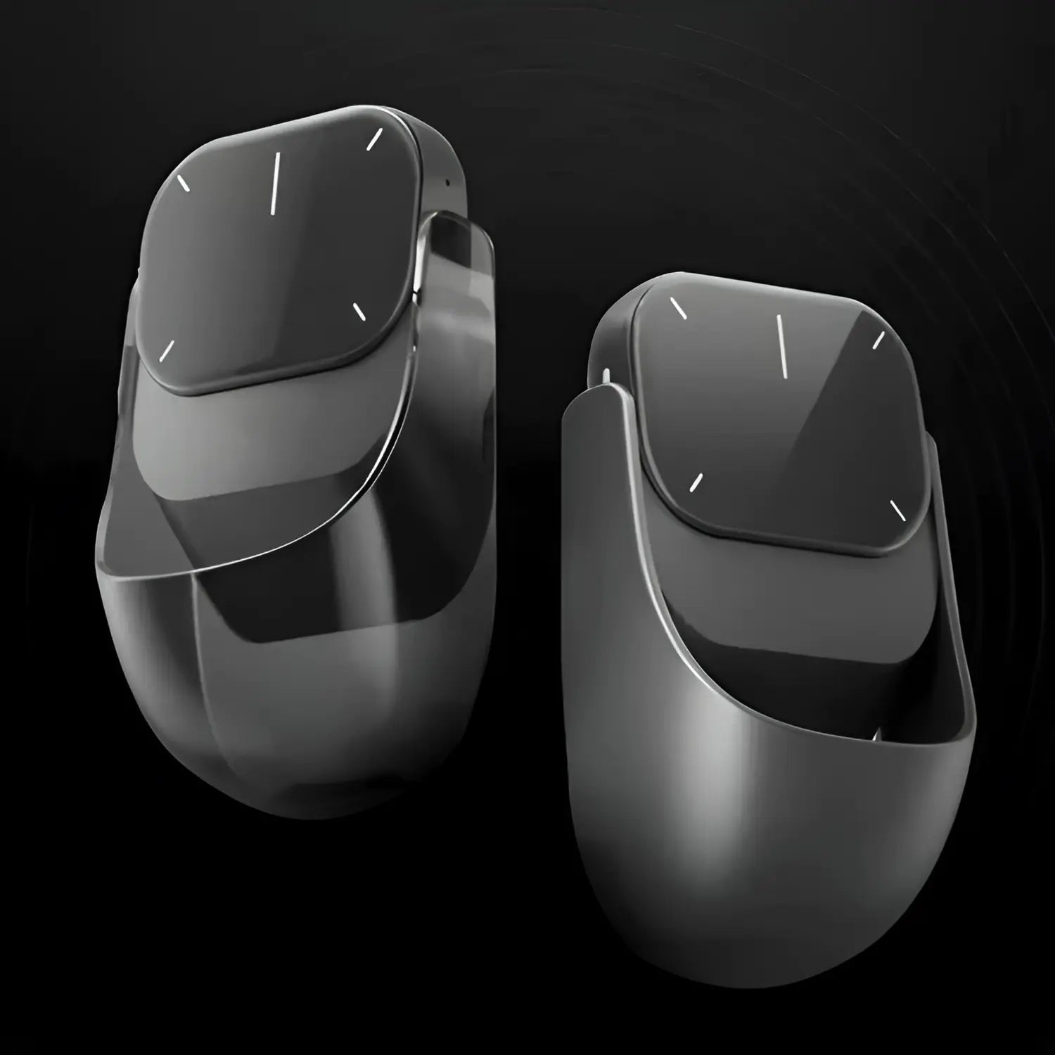 AirGlide Bluetooth Luftmaus | Drahtloses Touchpad & Laserpointer für nahtlose Steuerung