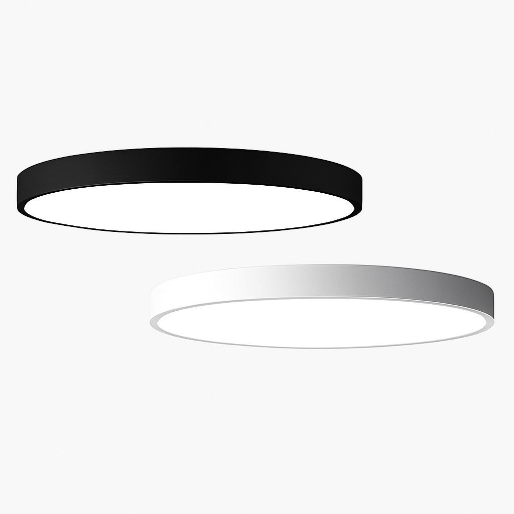 Runder und flacher LED-Deckenleuchte (verschiedene Größen)