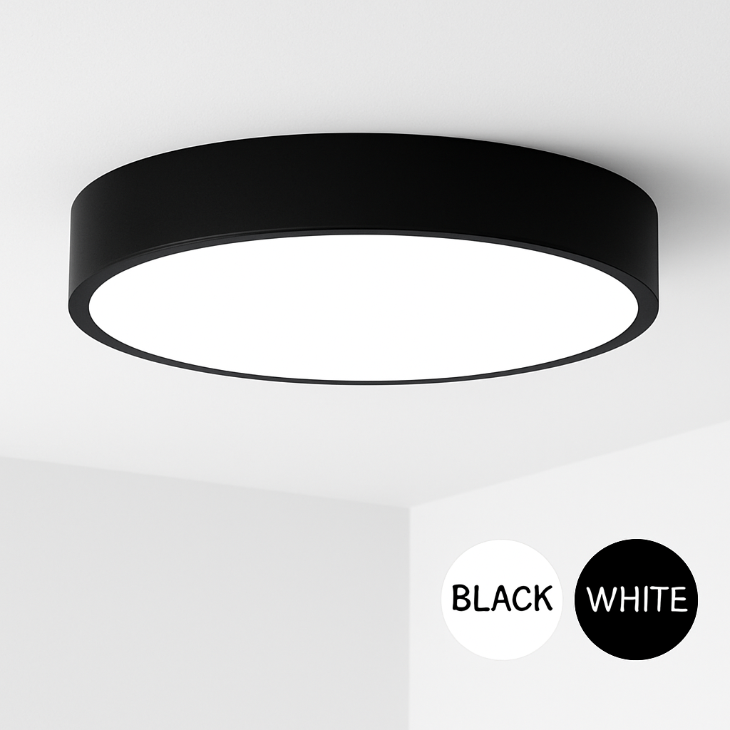Einfaches rundes LED-Deckenlicht