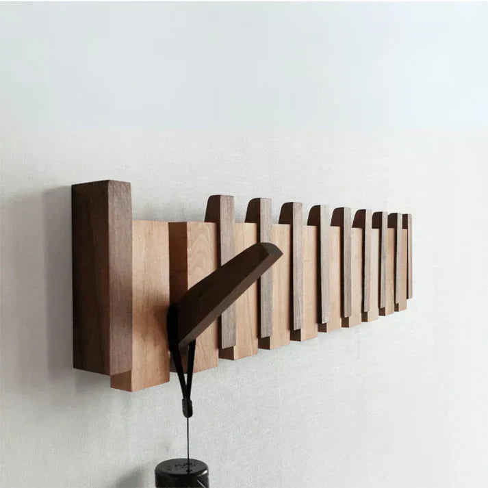 Accroche-Mélodie - Wandgarderobe Japandi - Elegante Aufbewahrung