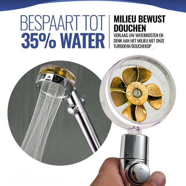 DuschKraft Pro | Hochleistungs-Duschkopf für ein unvergleichliches Duscherlebnis mit intensivem Wasserdruck