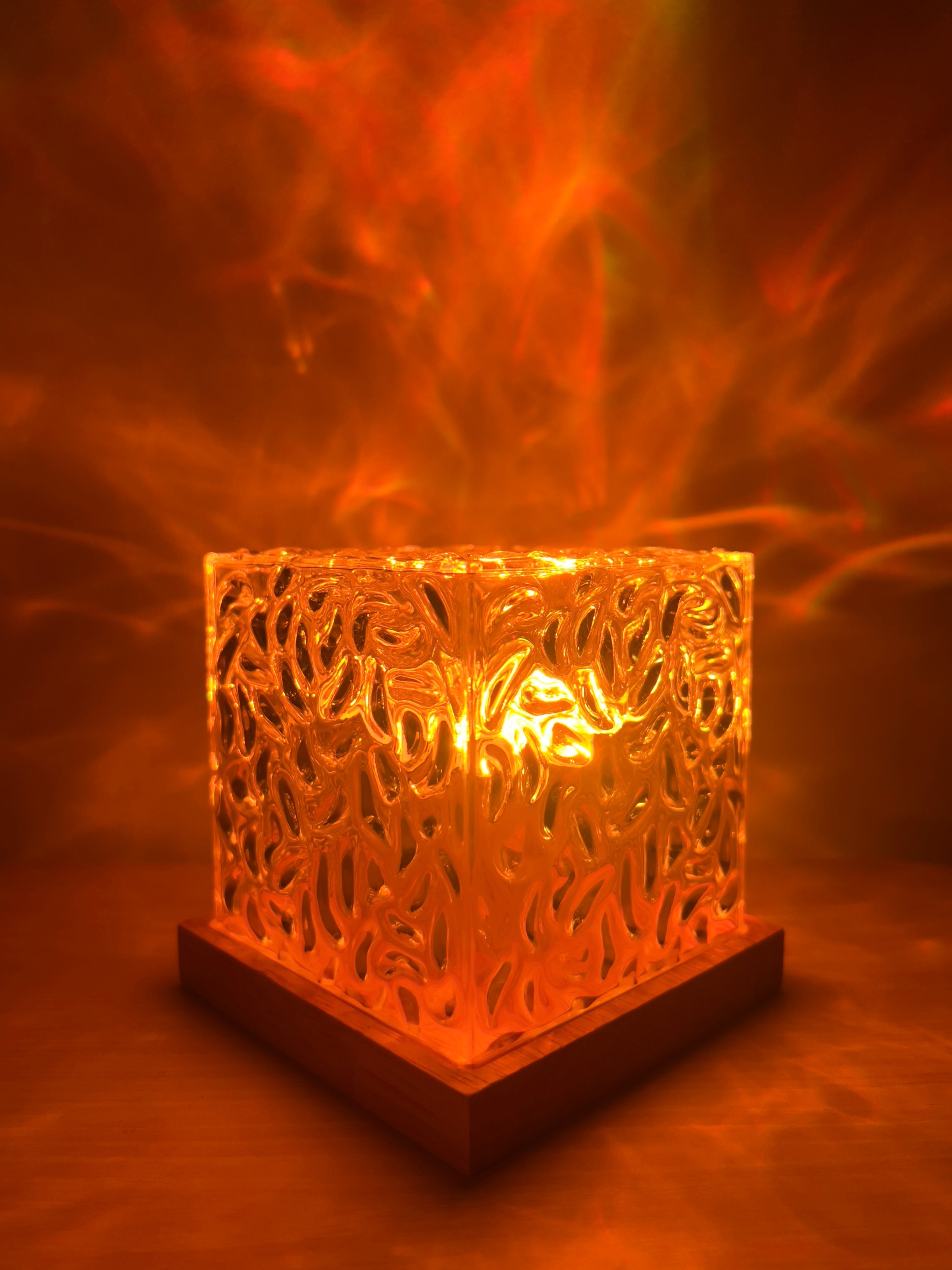LuxeAura Elegante Nachtlampe | Stilvolle Nachtlampe für eine beruhigende Atmosphäre