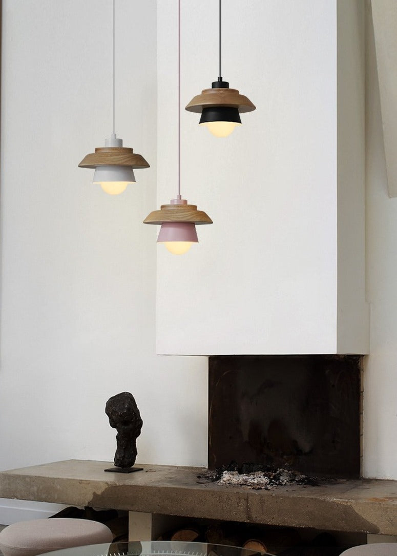Frendorf | Holz Pendelleuchte | Nordisches Natur Design