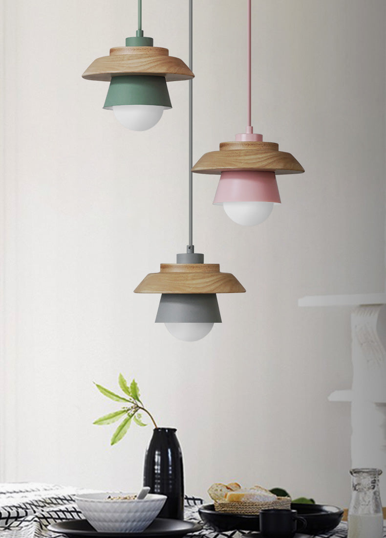 Frendorf | Holz Pendelleuchte | Nordisches Natur Design
