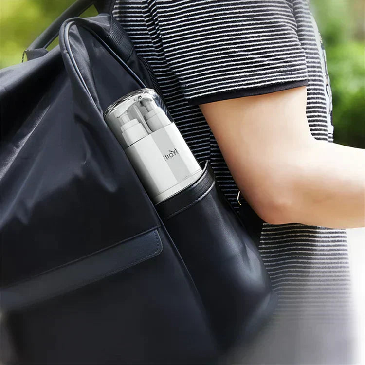 LuxeVoyage Elite Reise Toilettas Set | 8-in-1 minimalistische Utensilien für mühelose Organisation und Stil unterwegs