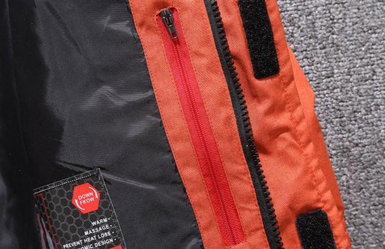 Warme dicke Pufferjacke