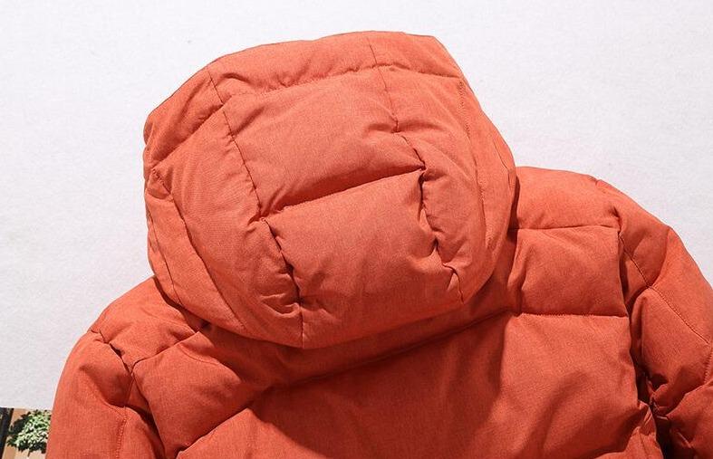 Warme dicke Pufferjacke