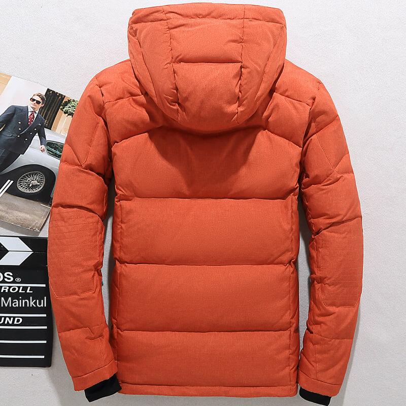 Warme dicke Pufferjacke