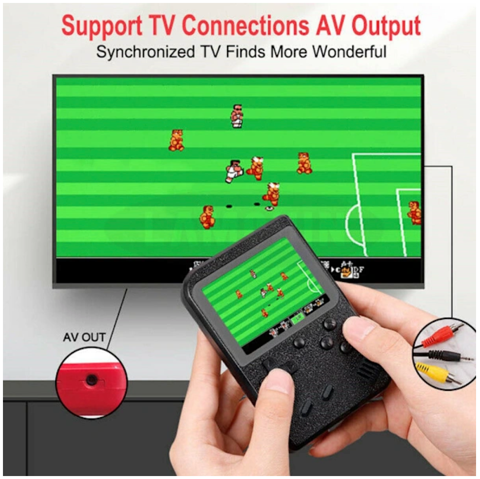 400 i 1 Spielkonsole - Retro Taschenformat Gaming