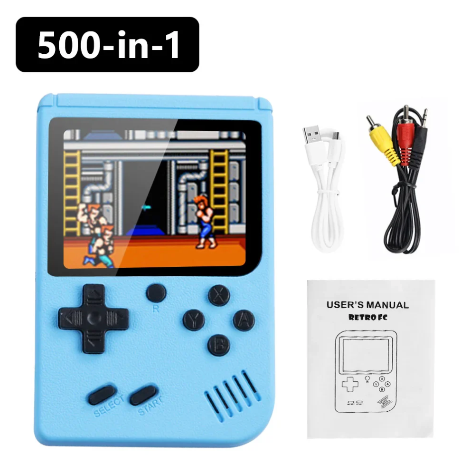 400 i 1 Spielkonsole - Retro Taschenformat Gaming