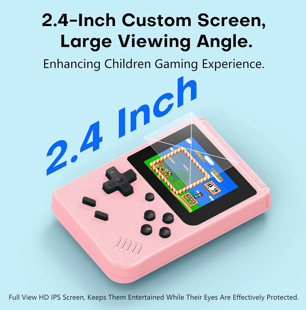 400 i 1 Spielkonsole - Retro Taschenformat Gaming