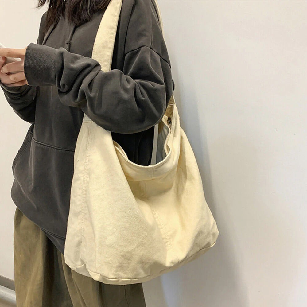 Große Schultertasche mit Umhängegurt für Frauen | Ideal für den Alltag