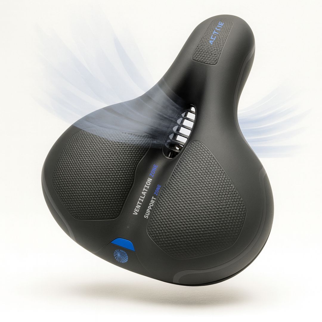 Fahrradsattel Herren & Damen | Komfortabler Fahrradsattel mit Federung | SattelPro