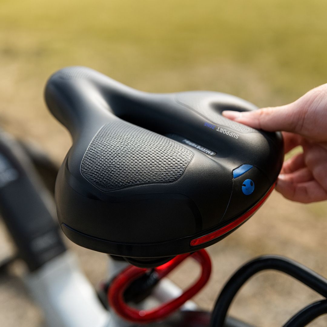 Fahrradsattel Herren & Damen | Komfortabler Fahrradsattel mit Federung | SattelPro