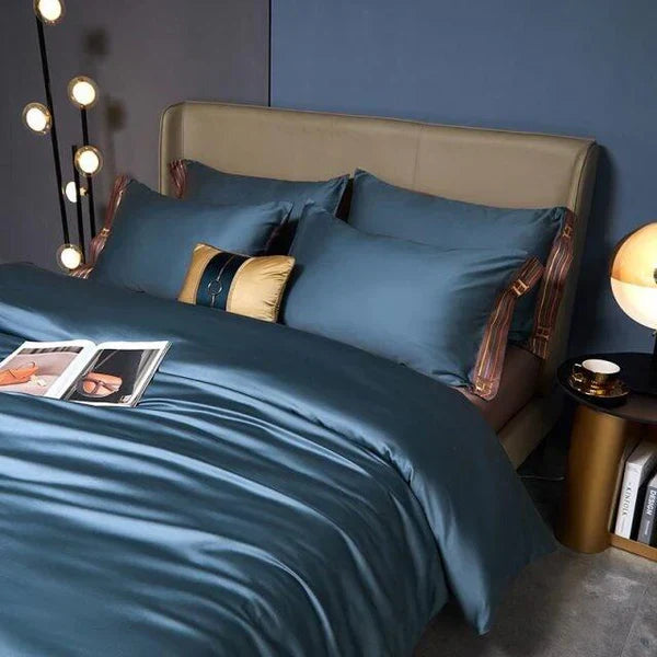 Beddingstar - Saphir Luxe Satin Bettwäsche Set für das Schlafzimmer