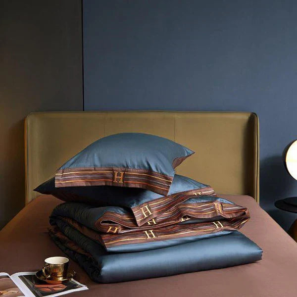 Beddingstar - Saphir Luxe Satin Bettwäsche Set für das Schlafzimmer