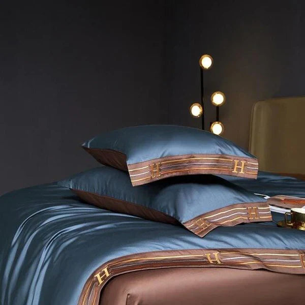 Beddingstar - Saphir Luxe Satin Bettwäsche Set für das Schlafzimmer