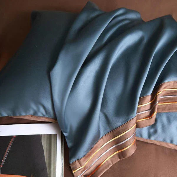 Beddingstar - Saphir Luxe Satin Bettwäsche Set für das Schlafzimmer