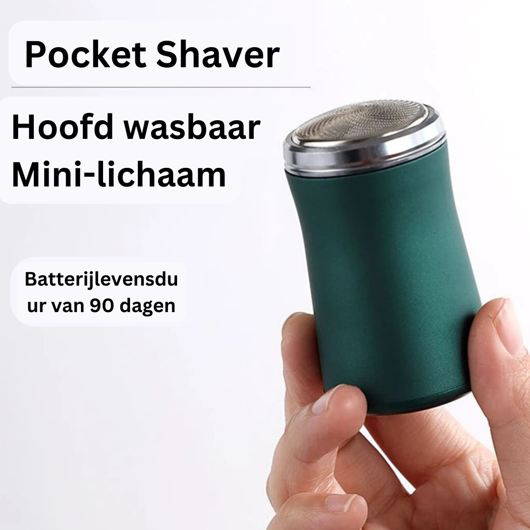 Taschenrasierer | Ideal für die Benutzung unterwegs