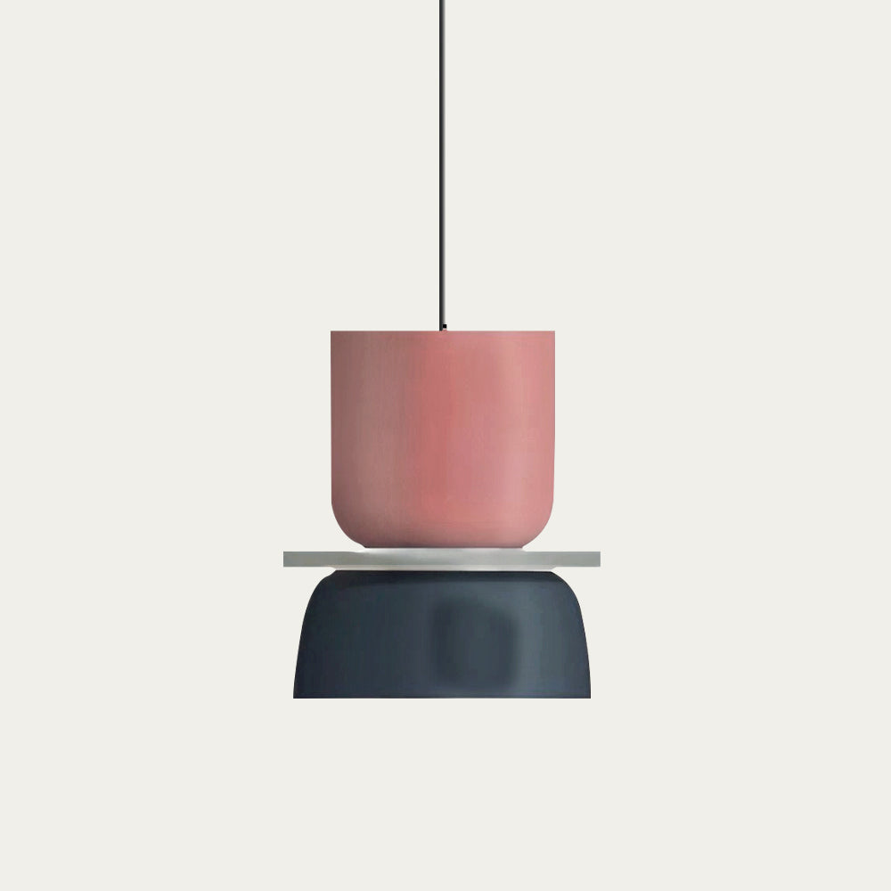 Lucie Farbblock Nordic Pendelleuchte
