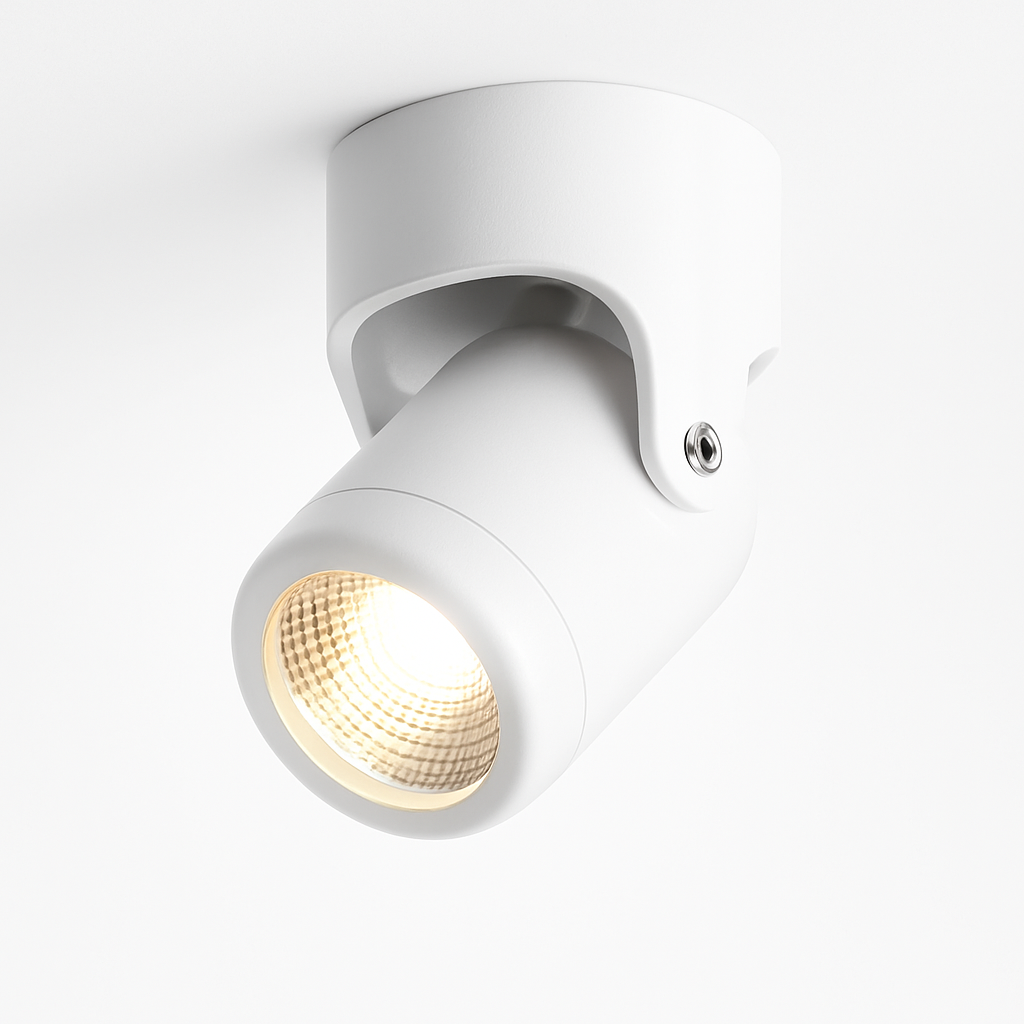 Hochwertiger dimmbarer rotierender LED-Spot für die Oberflächenmontage