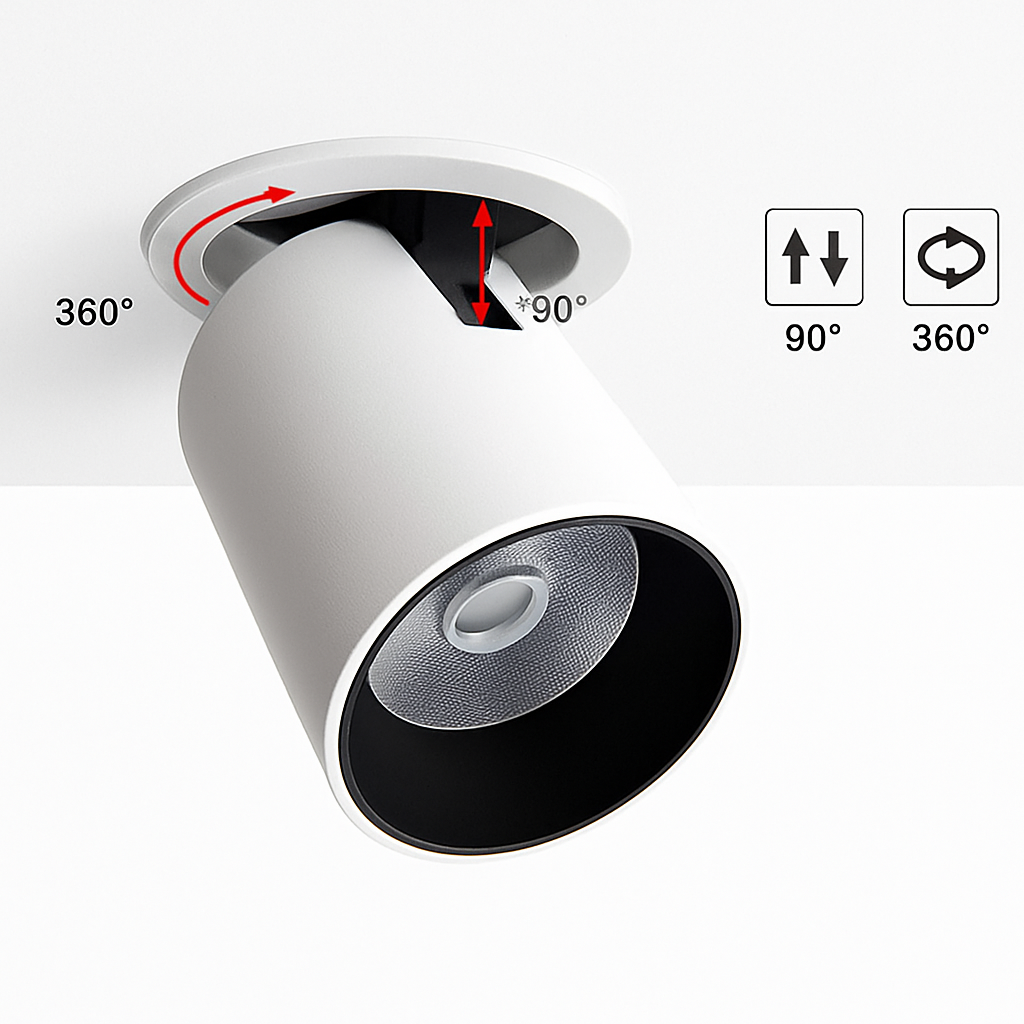 Spot LED orientierbares Design Nordic