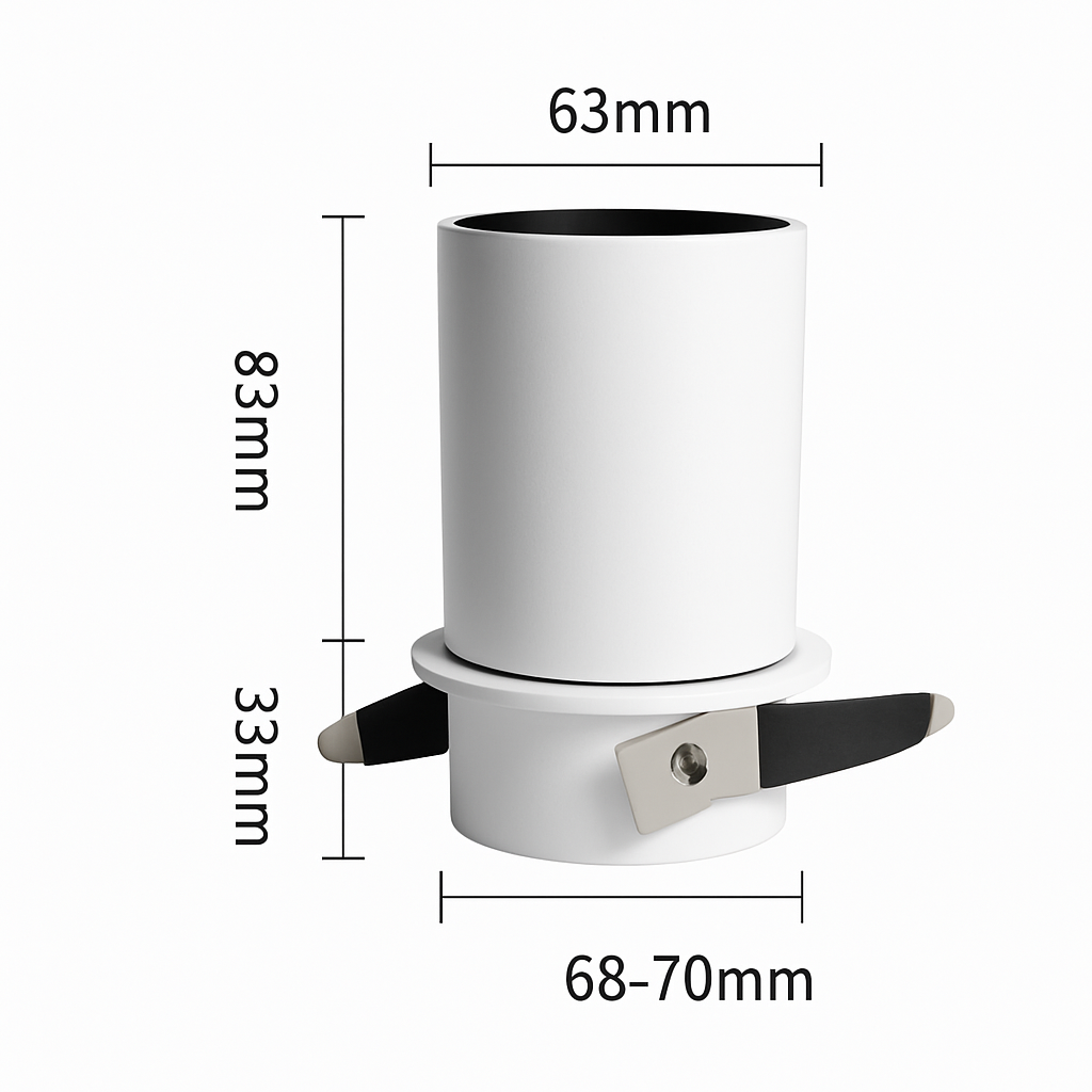 Spot LED orientierbares Design Nordic