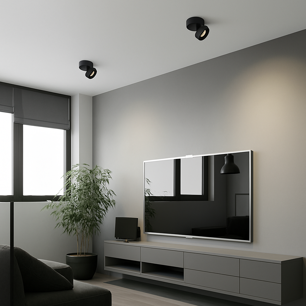 Rund beweglicher LED-Designspot