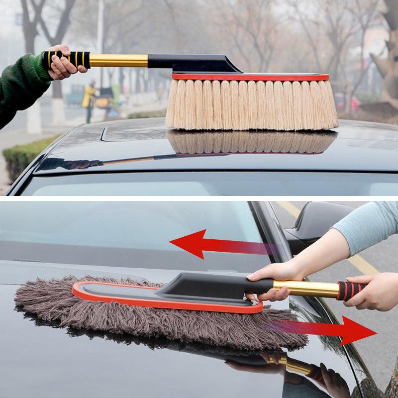 Elegant | Auto Duster mit Teleskopgriff - Effektive Reinigung - Praktisches Design - Einfach zu verstauen