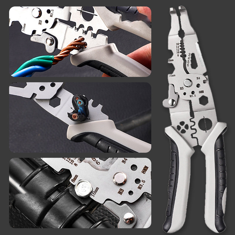 FlexiStrip | Ein perfektes Hilfsmittel für jeden Handwerker | 26 in 1 Abisolierzange
