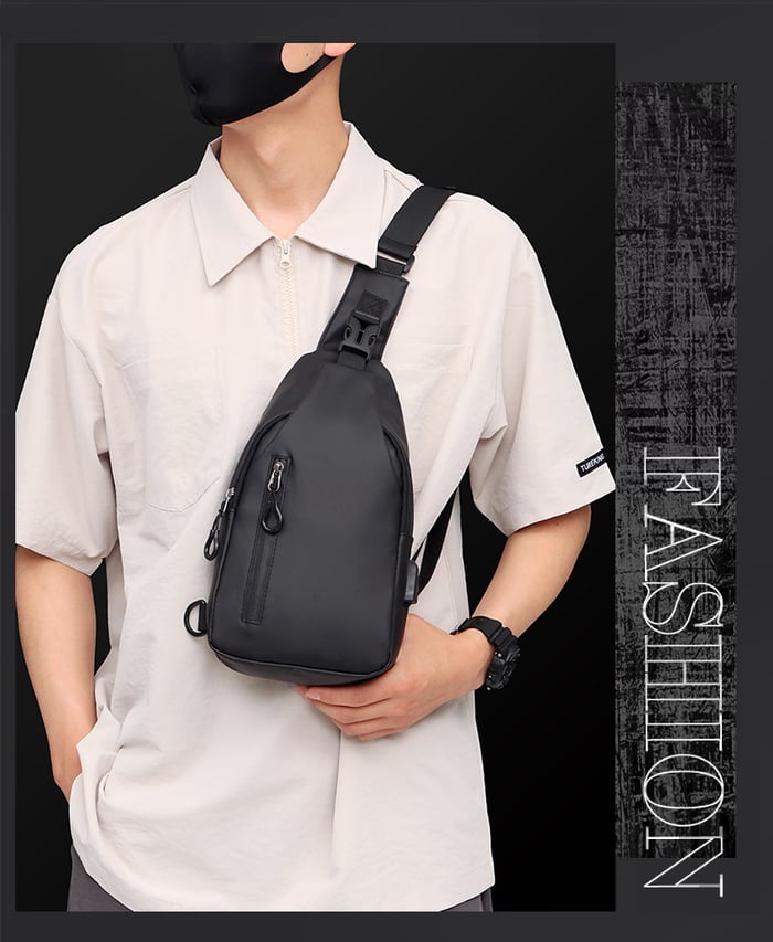 UrbanLite Multifunktionale Brusttasche | Stil trifft Funktionalität
