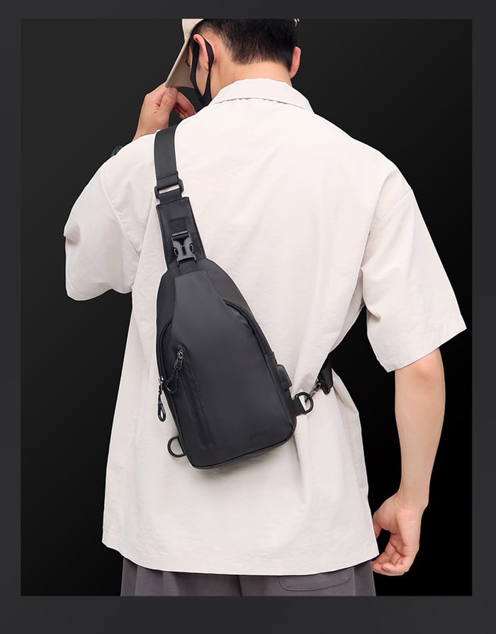 UrbanLite Multifunktionale Brusttasche | Stil trifft Funktionalität