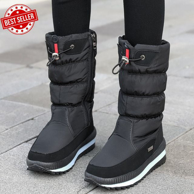 FrostGuard | Nachhaltige Wasserdichte Stiefel aus Kunstfell