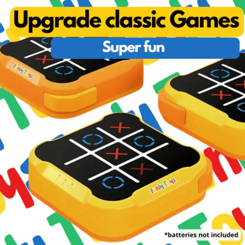 Luxora Elite Tic-Tac-Toe Puzzle-Set | Fesselndes und stilvolles Spiel für endlosen Spaß und strategisches Denken