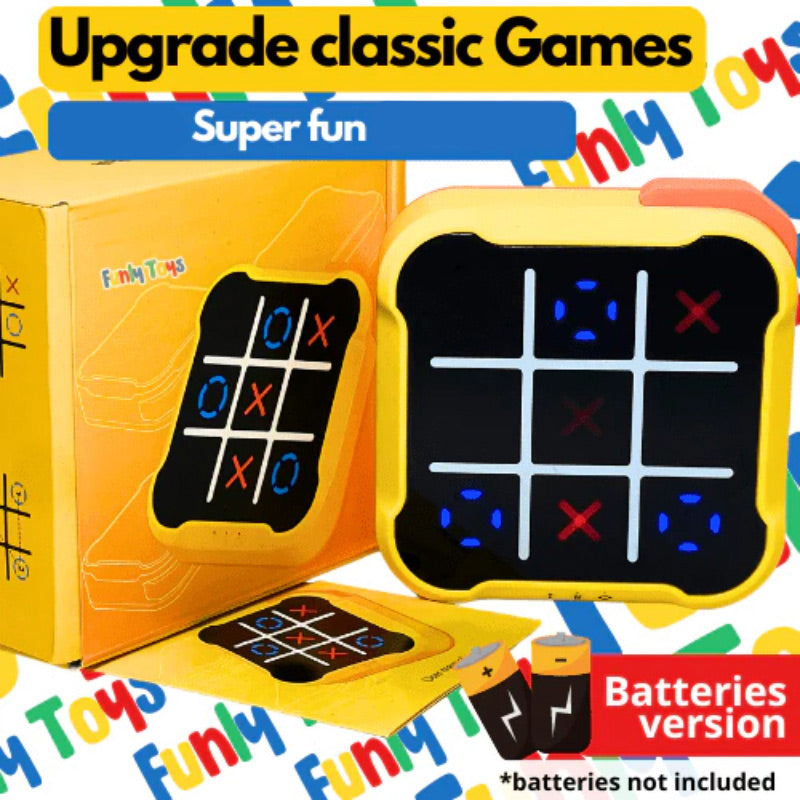 Luxora Elite Tic-Tac-Toe Puzzle-Set | Fesselndes und stilvolles Spiel für endlosen Spaß und strategisches Denken