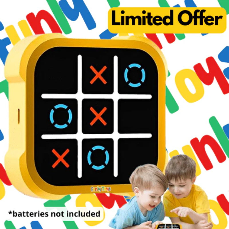 Luxora Elite Tic-Tac-Toe Puzzle-Set | Fesselndes und stilvolles Spiel für endlosen Spaß und strategisches Denken