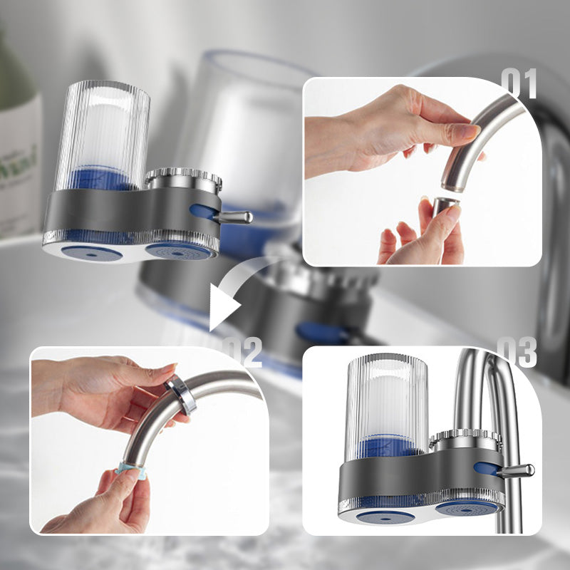 AquaPure Wasserfilter für Leitungswasser | Sauberes, Frisches Wasser Für Zuhause