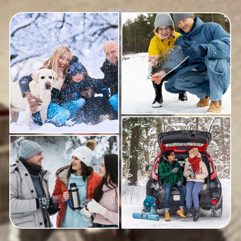 CozyShield Pullover Mütze | Alles-in-einem Wärme und Stil