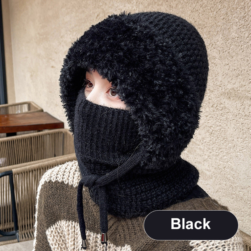 CozyShield Pullover Mütze | Alles-in-einem Wärme und Stil