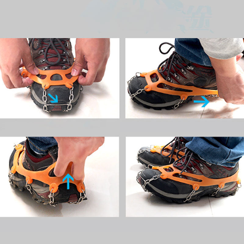 GripSneeuw Antirutsch Schuhspikes – Starke Spikes für Eis & Schnee