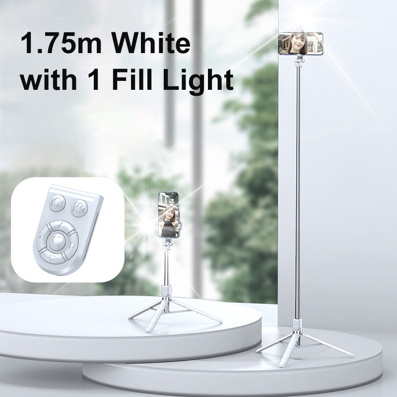 LuxuraSnap Elite Selfie Stick Stativ | Machen Sie atemberaubende Selfies mit integriertem LED-Fülllicht