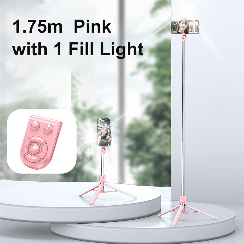 LuxuraSnap Elite Selfie Stick Stativ | Machen Sie atemberaubende Selfies mit integriertem LED-Fülllicht