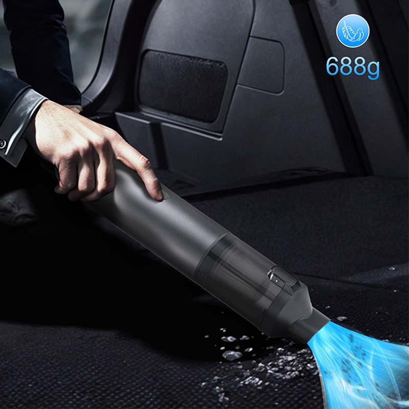 LuxVac Elite Kabelloser Auto-Staubsauger | Hochleistungs-Handstaubsauger für müheloses Auto-Detailing