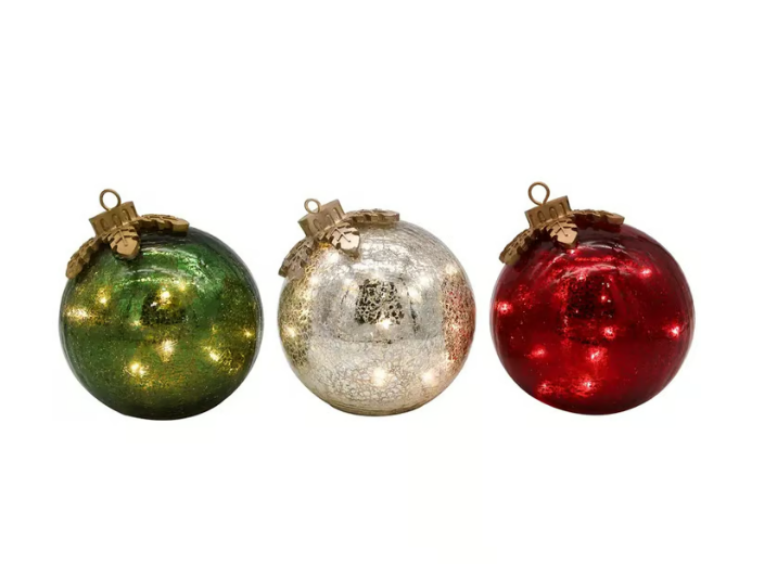 GlowSphere LED-Weihnachtskugel – Warme Sfeerverlichting mit Timerfunktion