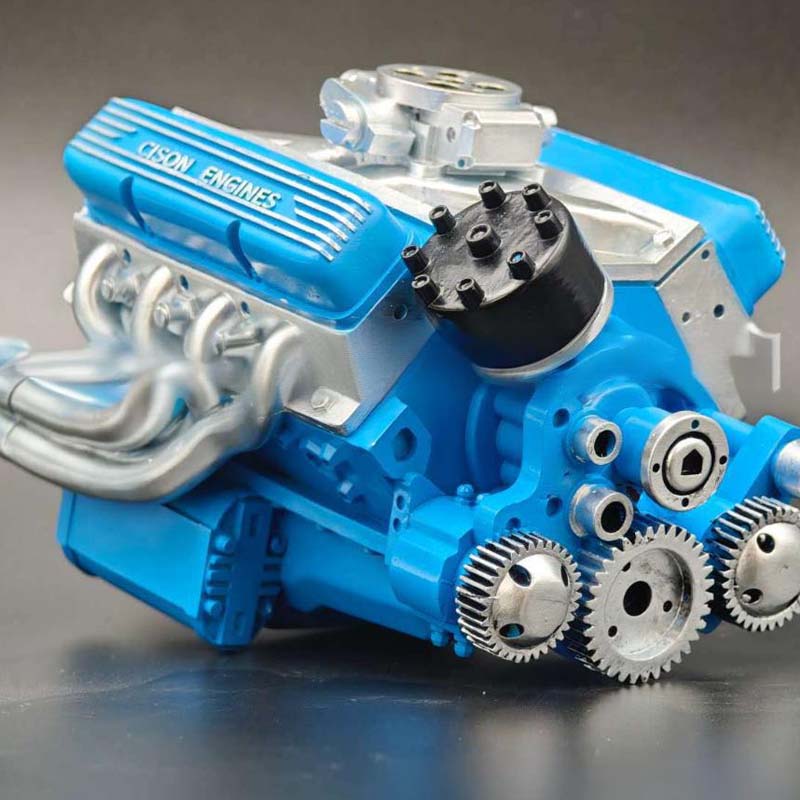 🎉Letzter Tag Aktion 50% RABATT 🔥 - Sammlerstück eines OHV V8 Small-Block-Motors